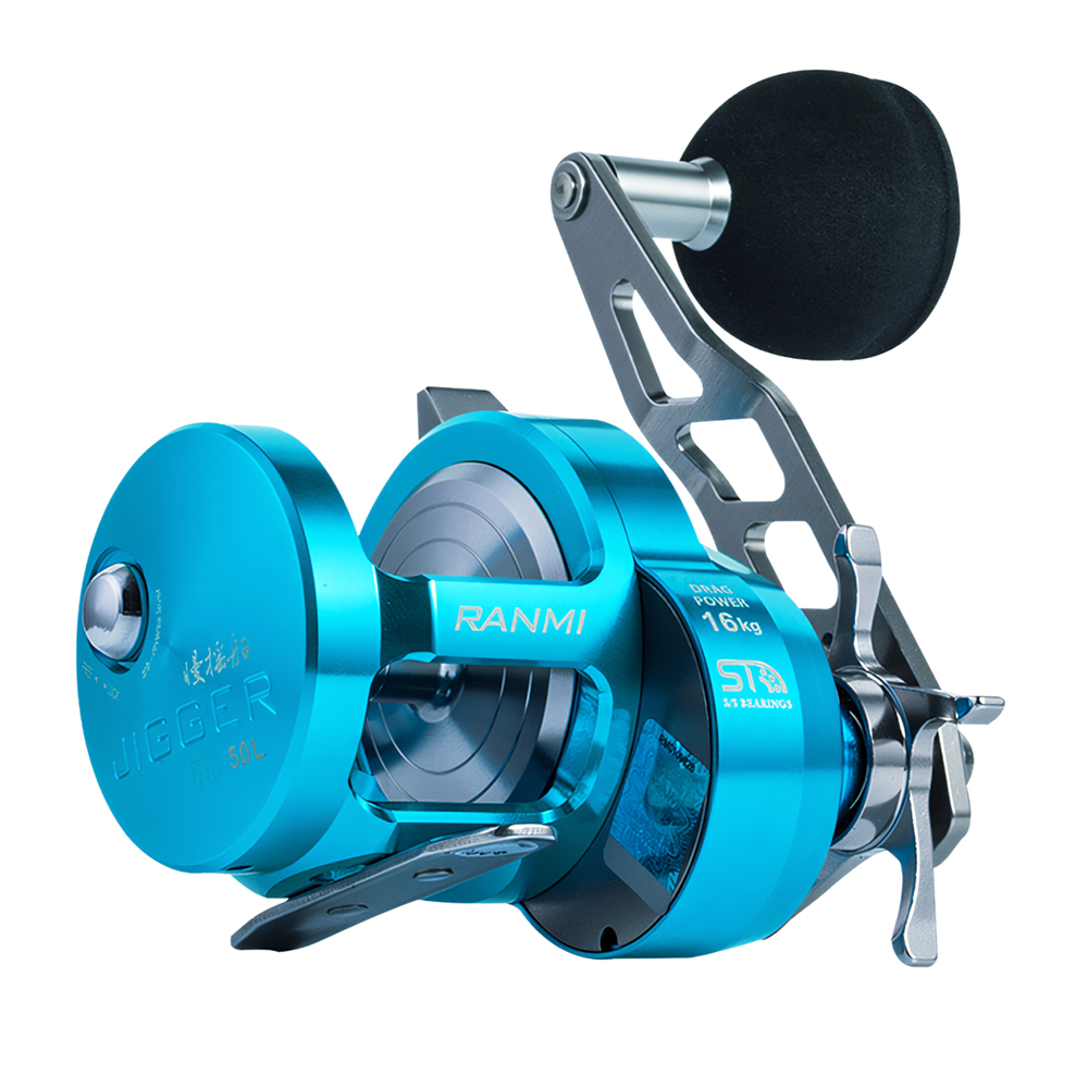 Trolling Reel - بكرة صيد RANMI JIGGER A500 بعجلة