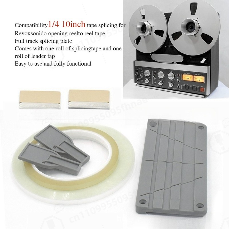 طقم ربط شريط الصوت مقاس 1/4 بو - مراجعة Reel Repair Kit وسعره