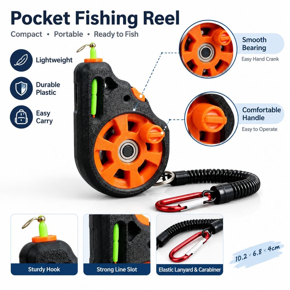 بكرة صيد يدوية جديدة، بكرة صيد - مراجعة Baitcasting Reel وسعره